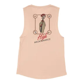 High Maintenance — Women's Rock Climbing Muscle Tank