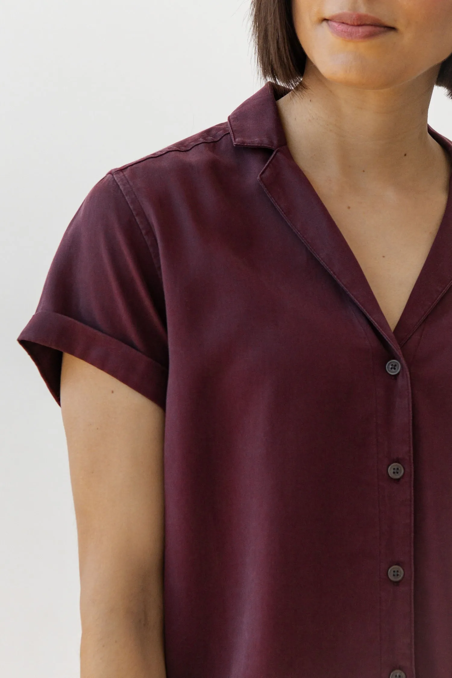 Innes Shirt / Burgundy