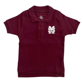 Interlocking M/S Solid Toddler Polo