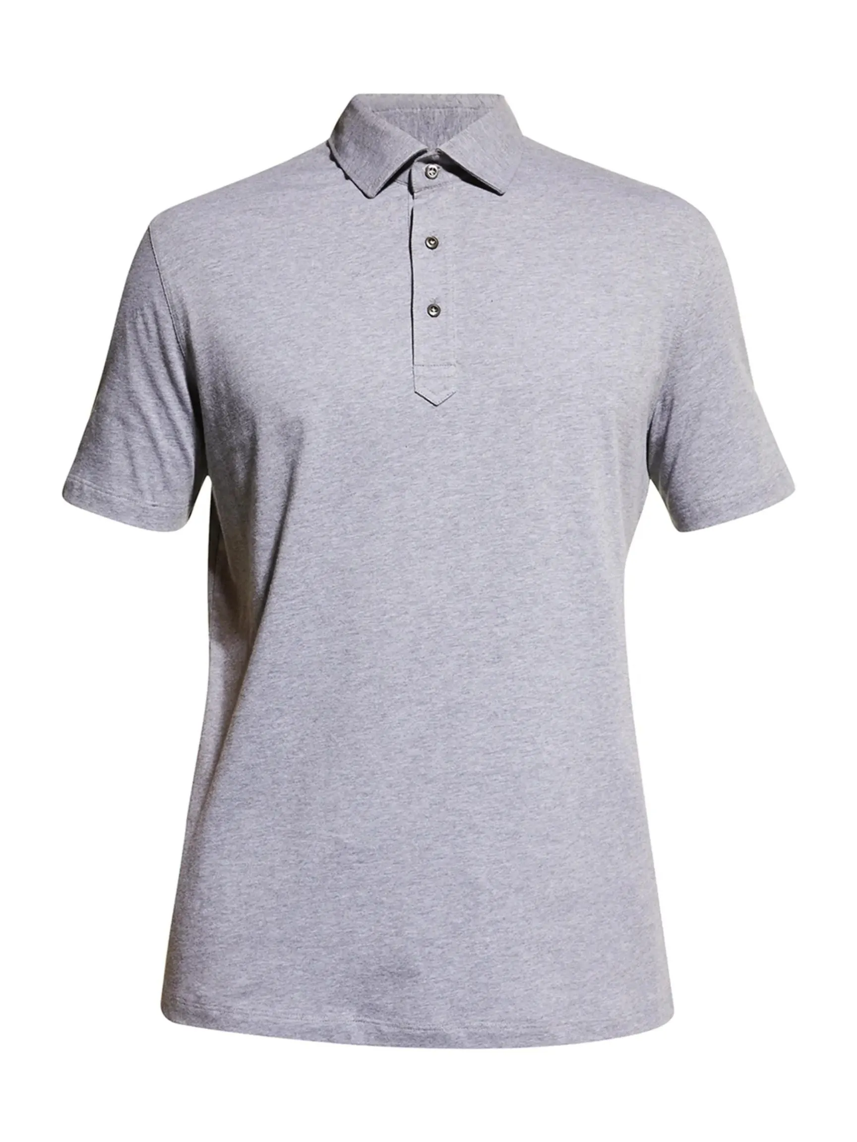 Jersey Polo Short Sleeve Shirt | Grey