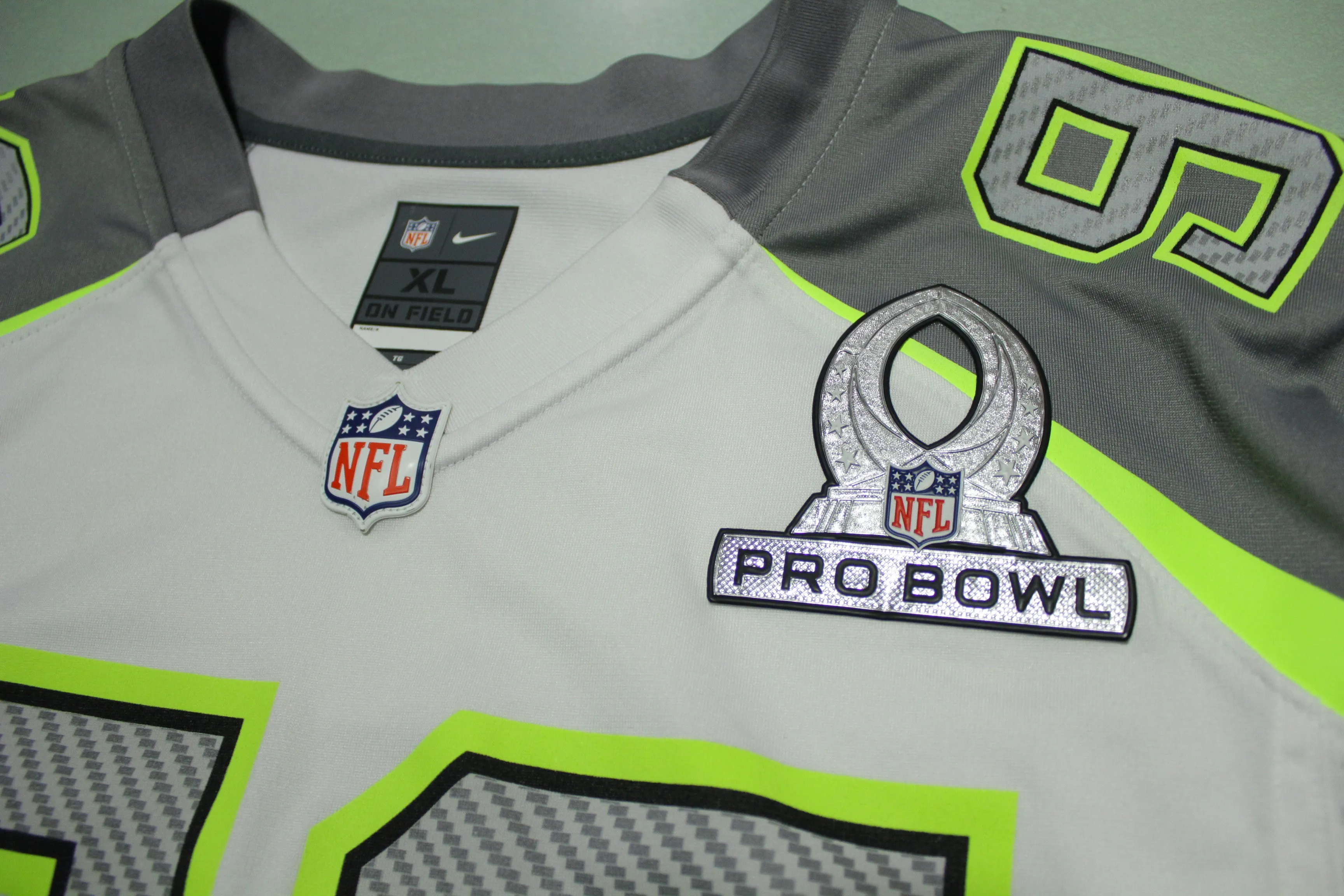 JJ Watt #99 Pro Bowl Nike On Field NFL Players Swoosh Jersey