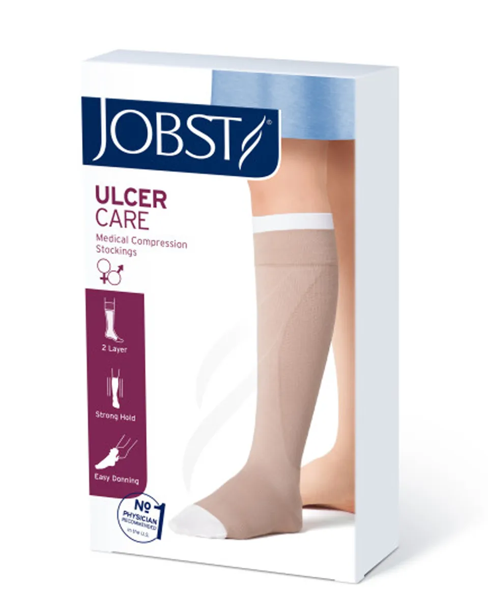 Jobst UlcerCare Open Toe Knee Highs Unisex