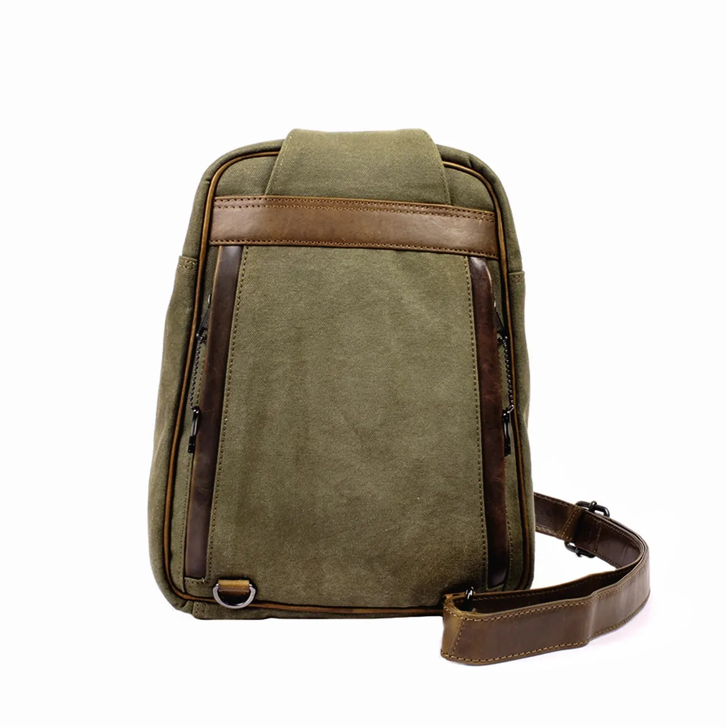 Kennedy Unisex Canvas Concealed Carry Sling Backpack