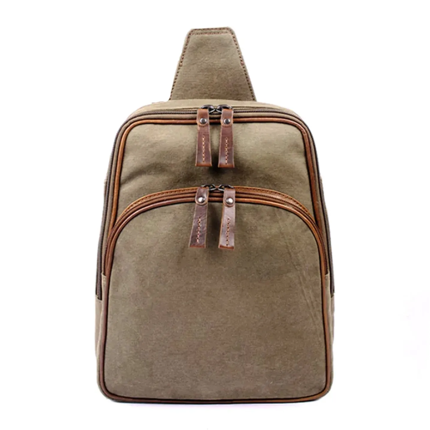 Kennedy Unisex Canvas Concealed Carry Sling Backpack