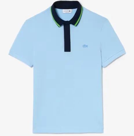 Lacoste Smart Paris Regular Fit Contrast Neck Polo Shirt