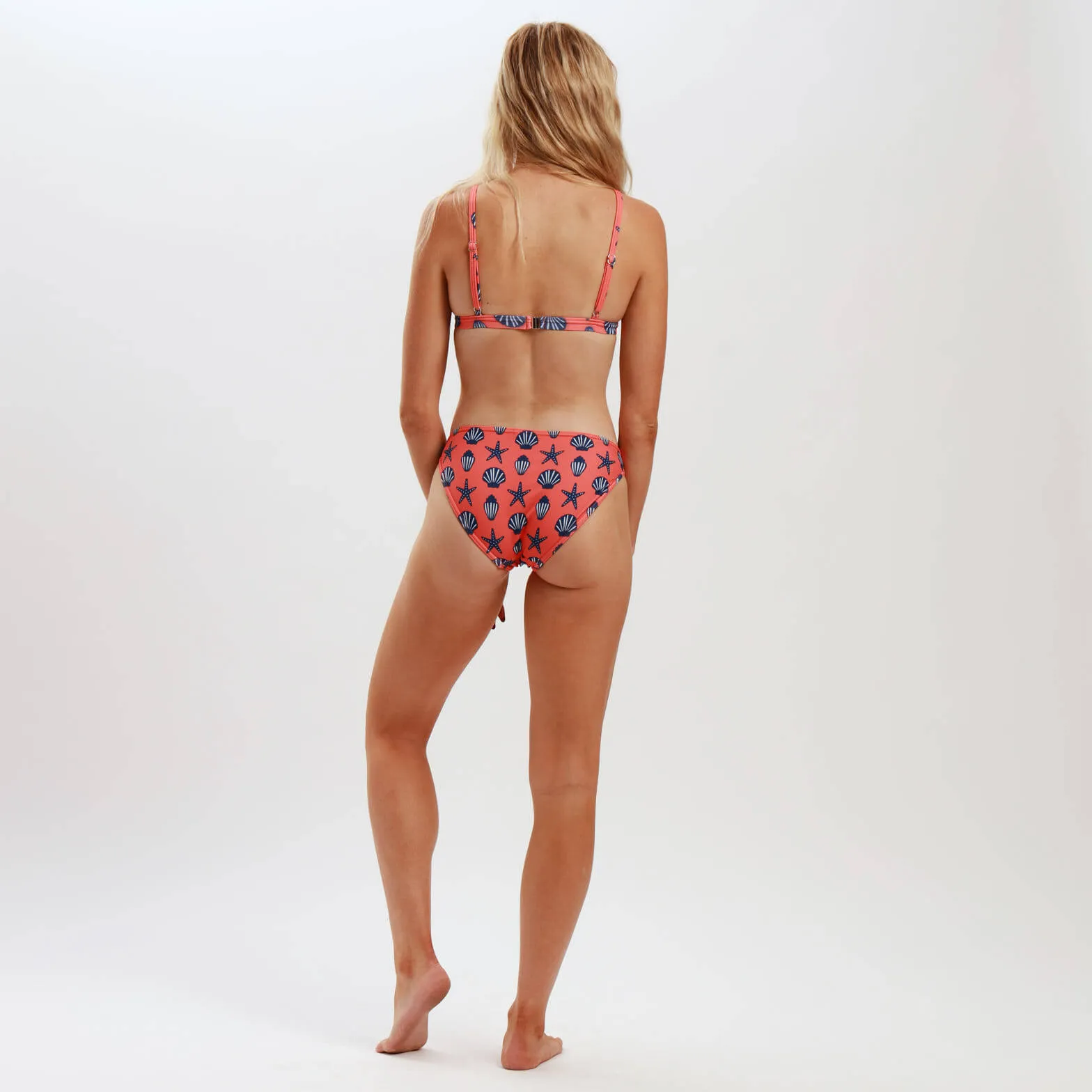 Ladies Bikini Bottoms - Shells | Orange