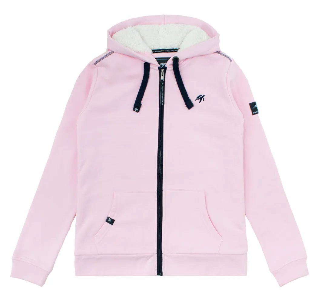 Ladies Boatyard Full Zip Hoodie - Ice Pink