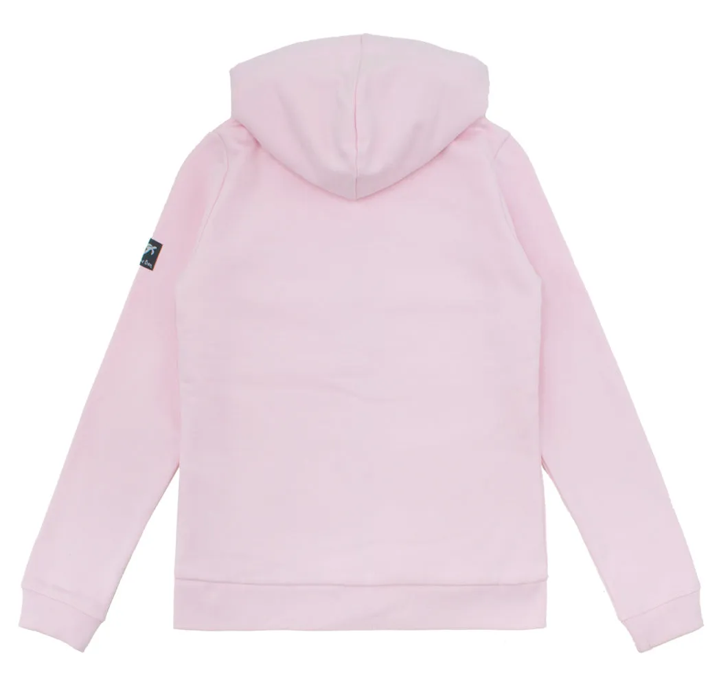 Ladies Boatyard Full Zip Hoodie - Ice Pink