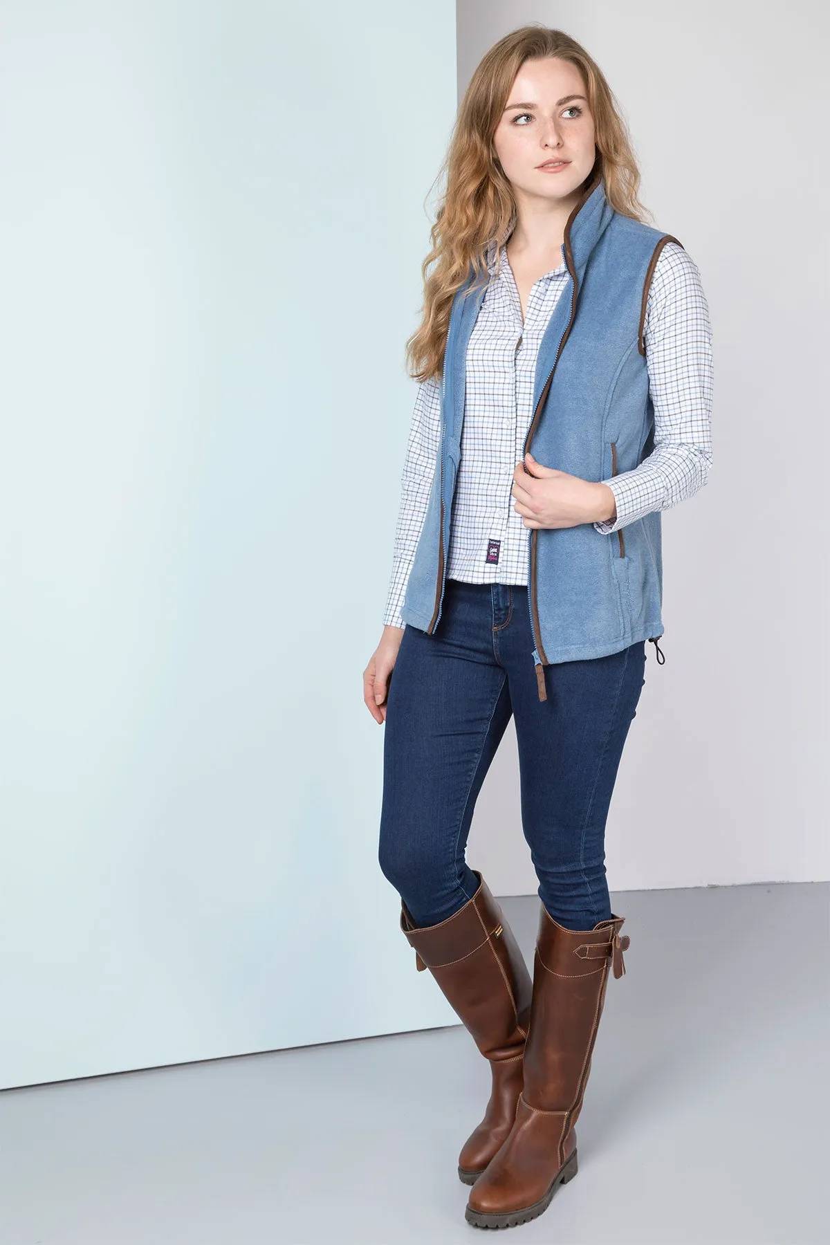 Ladies Fleece Waistcoats - Huggate