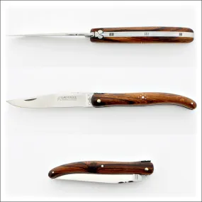 Laguiole Full Handle 12 cm Old school Ironwood