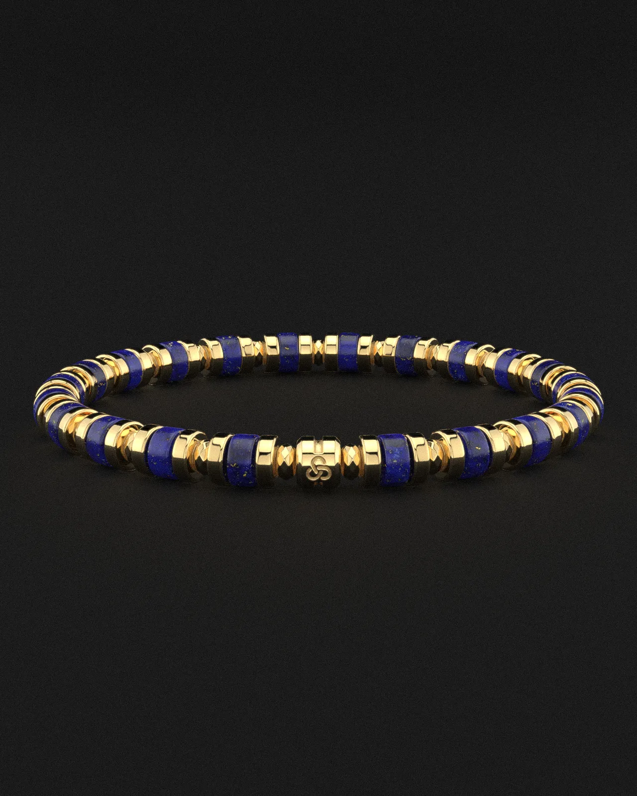 Lapis Lazuli Bracelet 6mm | Spacer