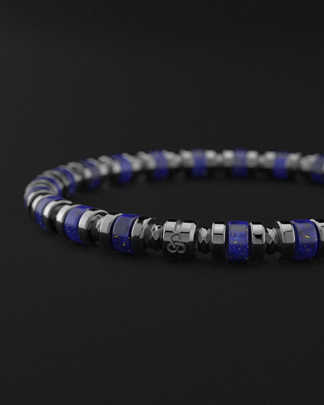 Lapis Lazuli Bracelet 6mm | Spacer