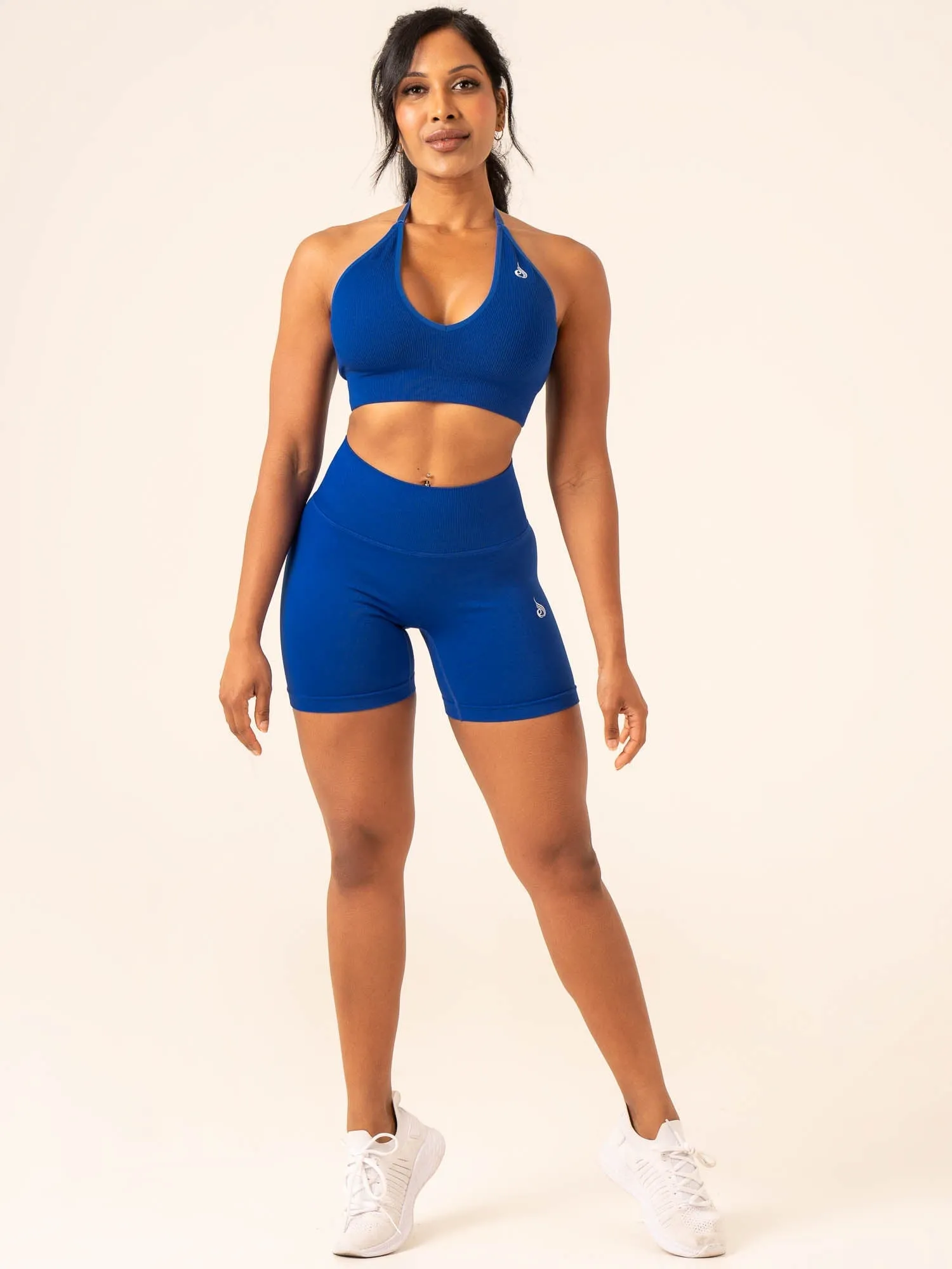 Lift BBL Scrunch Seamless Shorts - Cobalt Blue