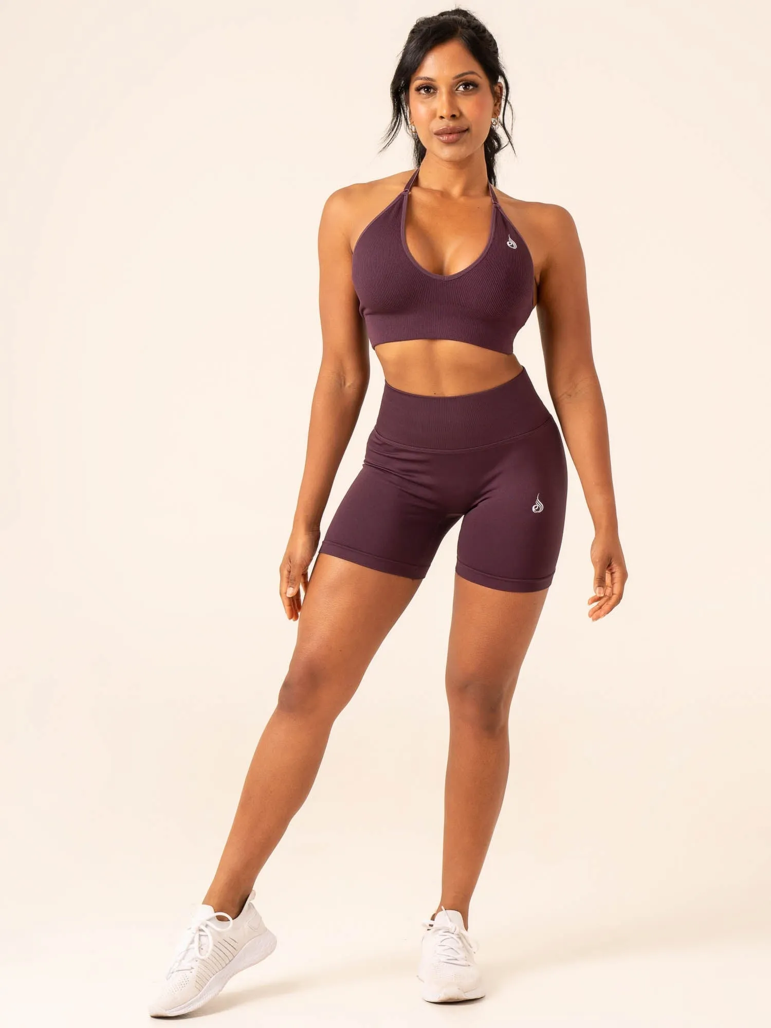 Lift BBL Scrunch Seamless Shorts - Plum