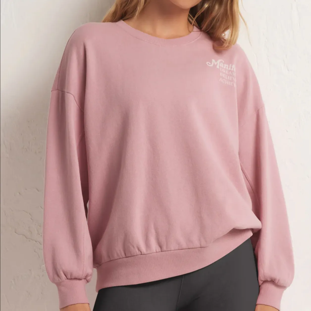 Manifest Sweatshirt (Pink)