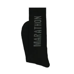 Marathon Socks - Black/Grey