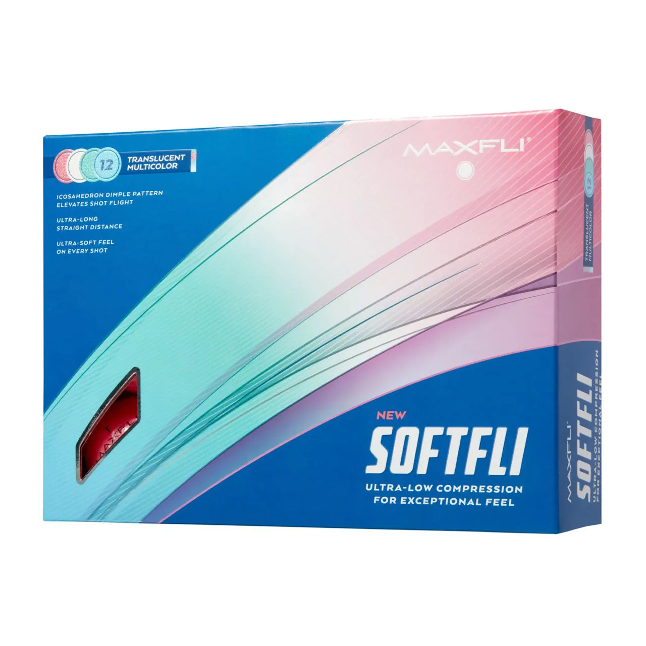 Maxfli SoftFli Matte Finish Golf Balls