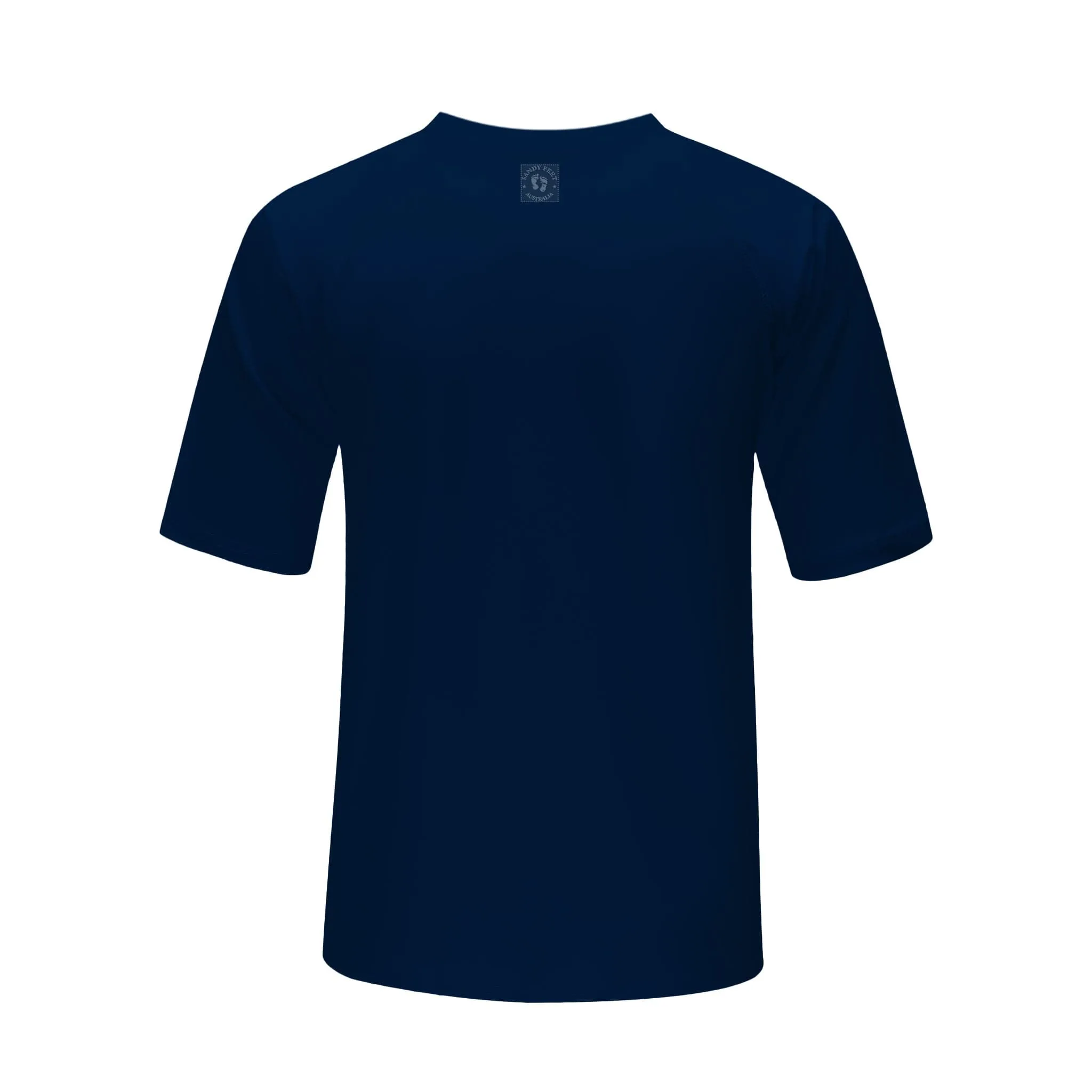 Mens Classic Navy Short Sleeve Tee Rashie