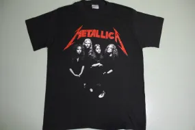 Metallica 1988 Justice For All Vintage Band Photo 80's Spring Ford Licensed Concert T-Shirt