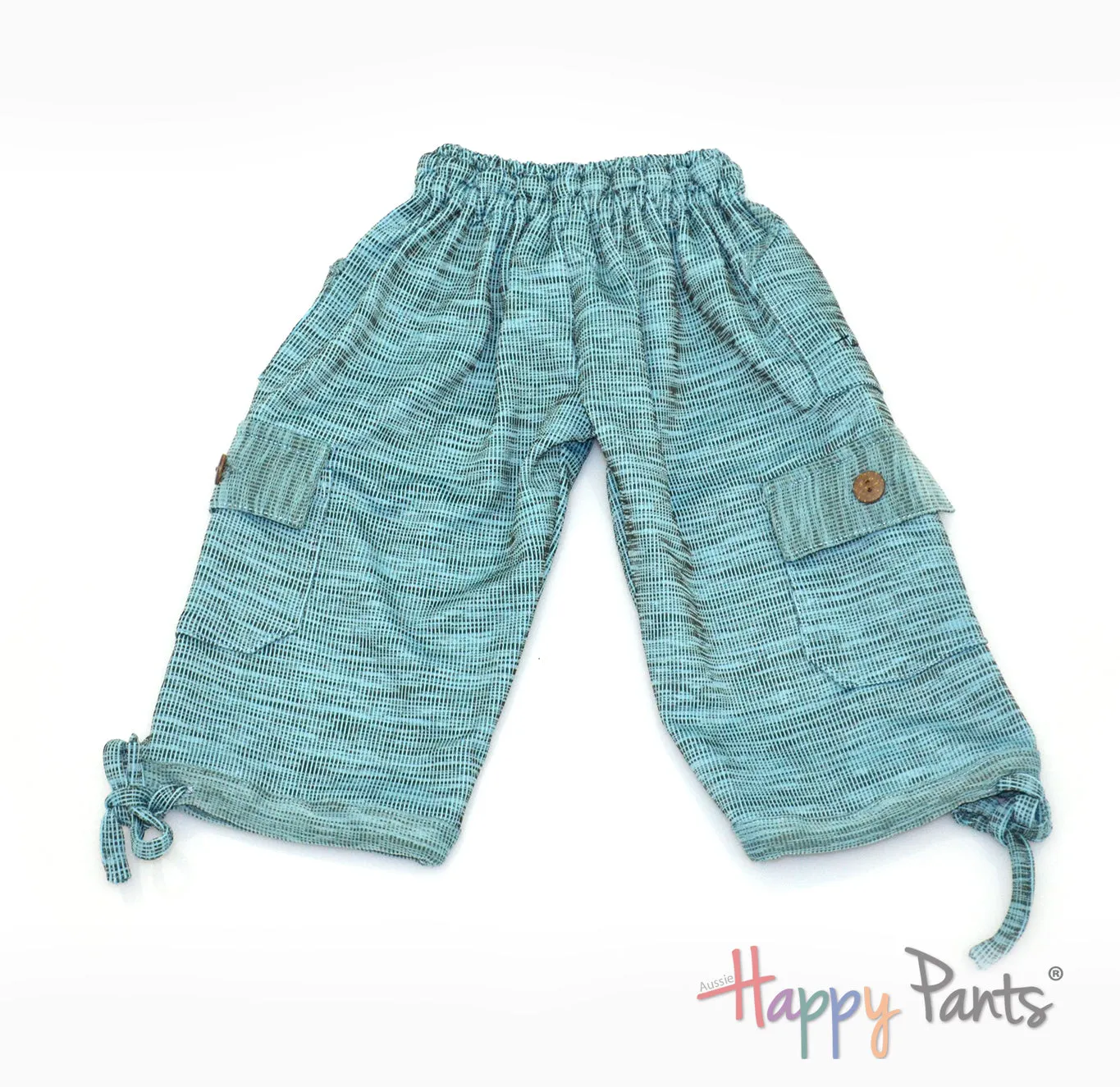 Milky Skyway Blue Kids Boardshorts 3/4 Shorts