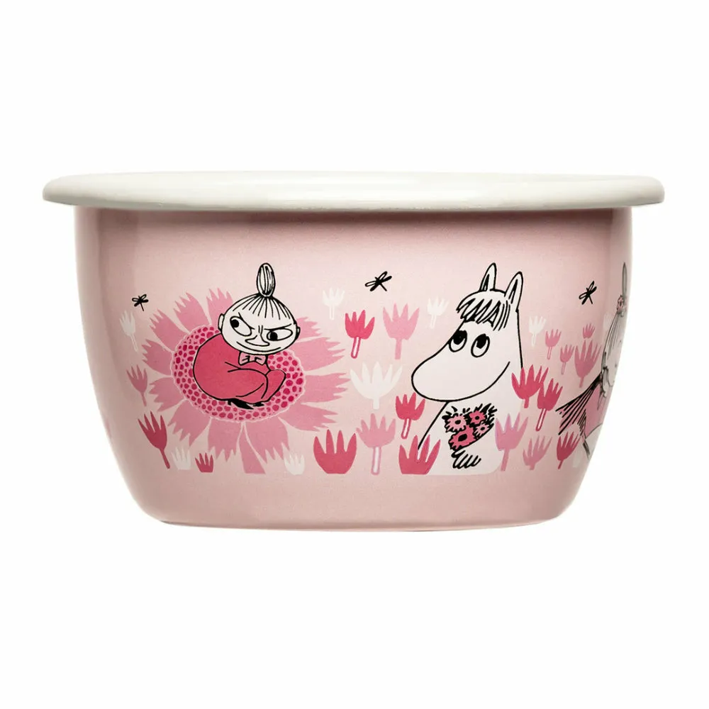 Moomin Friends Bowl 3 dl Pink - Muurla