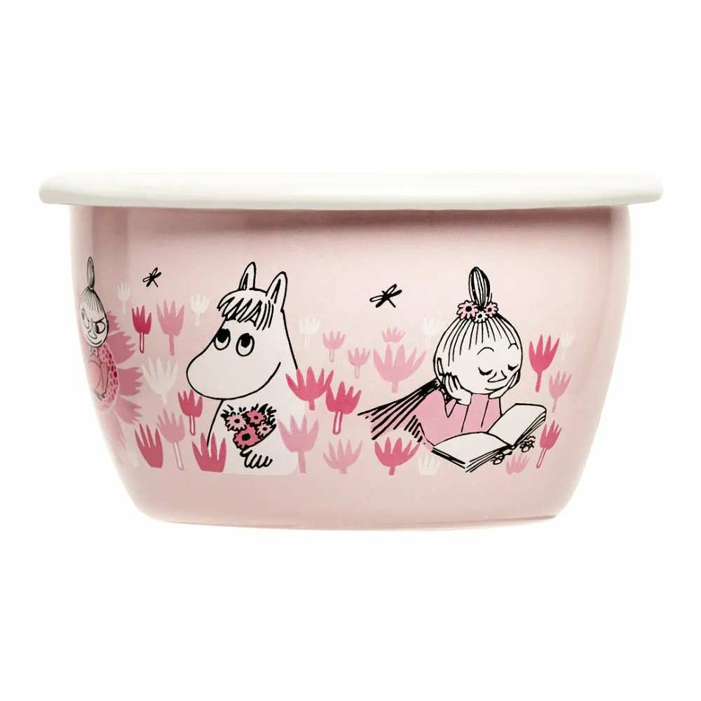 Moomin Friends Bowl 3 dl Pink - Muurla