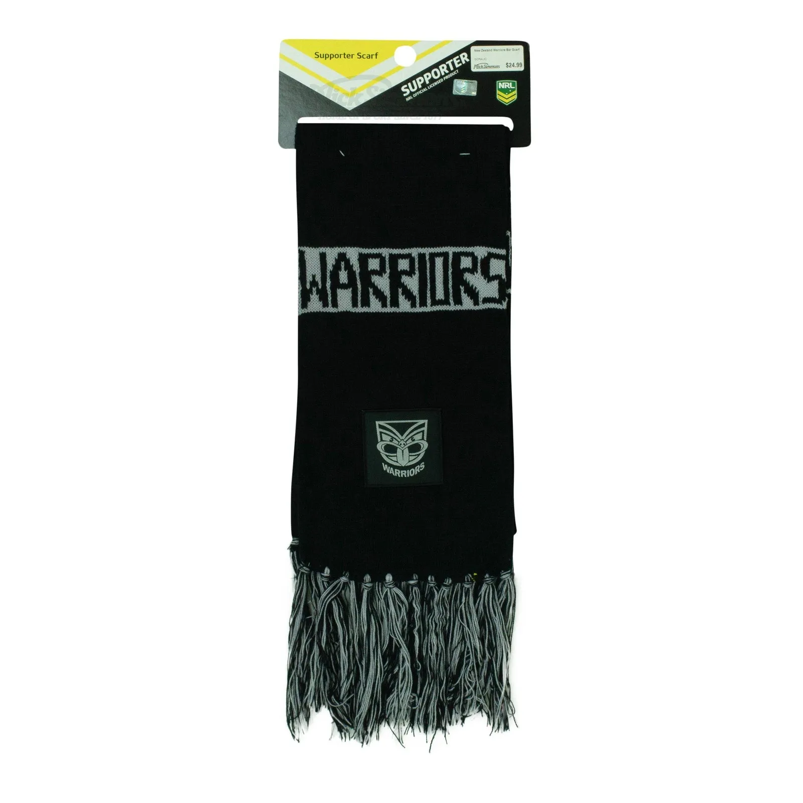 New Zealand Warriors NRL Rugby League Bar Scarf