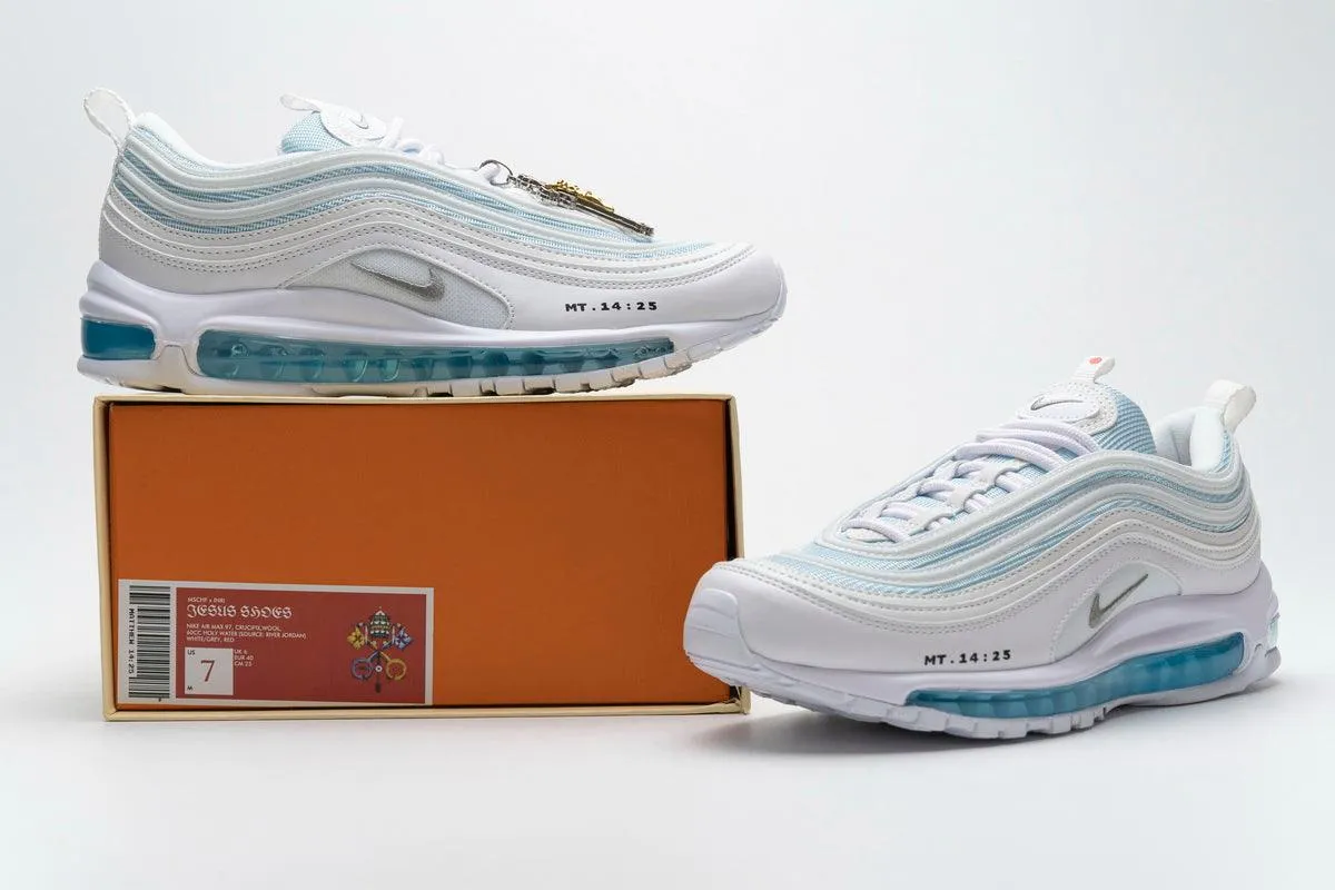 NIKE AIR MAX 97 x MSCHF x INRI " JESUS SHOES "