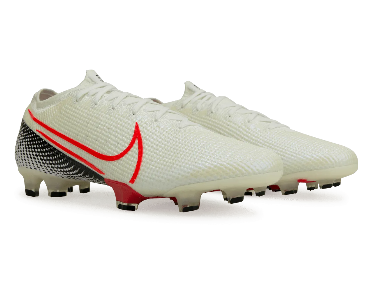 Nike Men's Mercurial Vapor 13 Elite FG White/Crimson