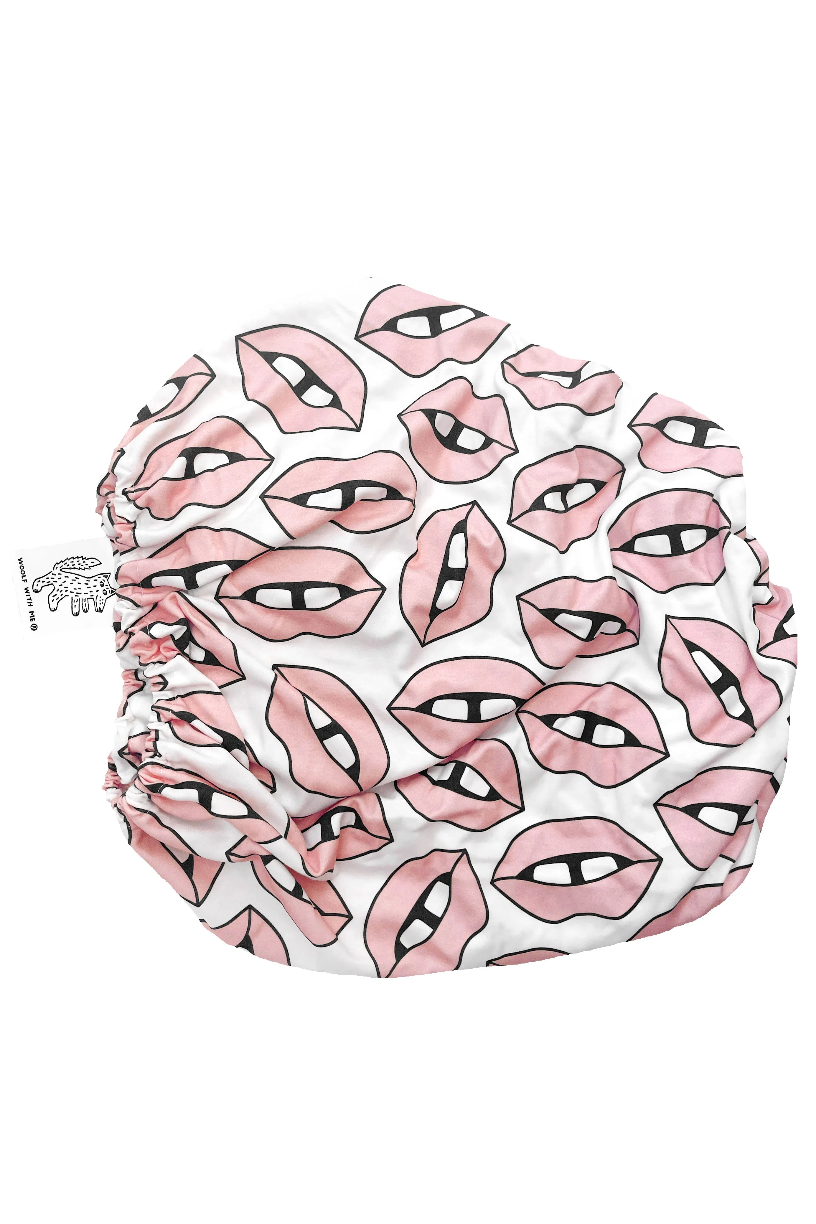 Organic Crib Sheet Lips