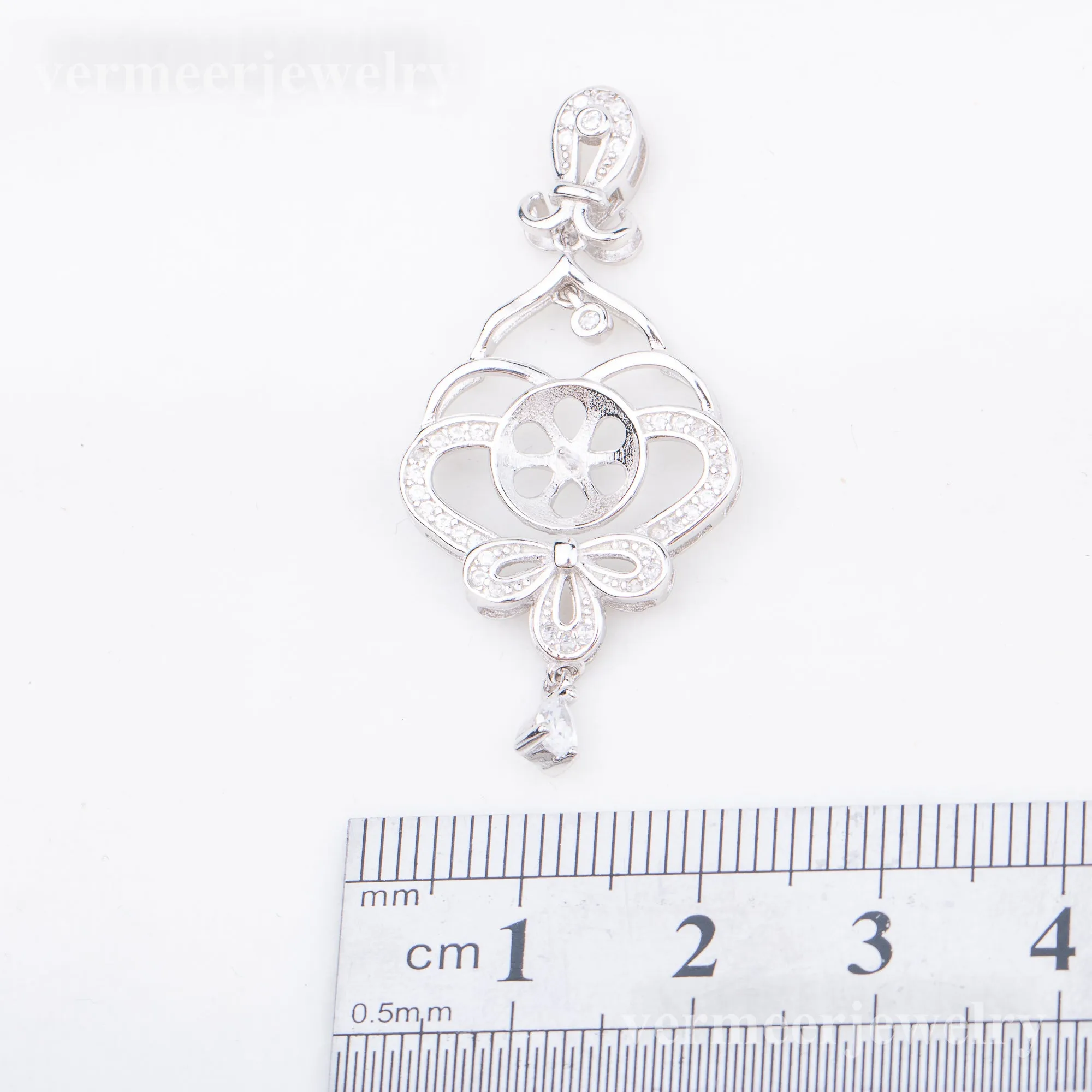 P010911  DIY 7-9mm Natural Freshwater pearl pendant accessory 925 sterling silver engagement jewelry necklace for women