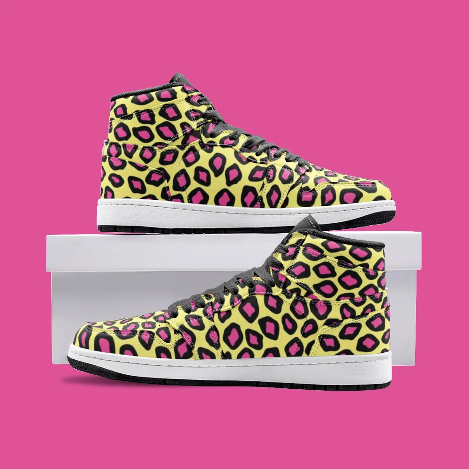 Pink Leopard - Unisex Sneaker TR