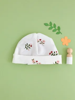 Preemie Round Hat, Beautiful Bloom