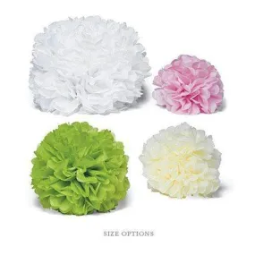 "Celebration Peonies" Tissue Paper Flowers - Large Candy Apple Green (Pack of 3)