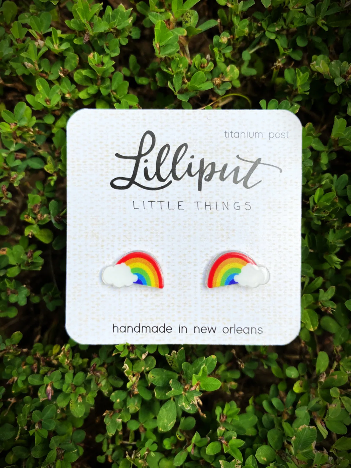 Rainbow & Cloud Posts by Lilliput Little Things