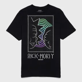 Rick and Morty - Half Portrait Tee