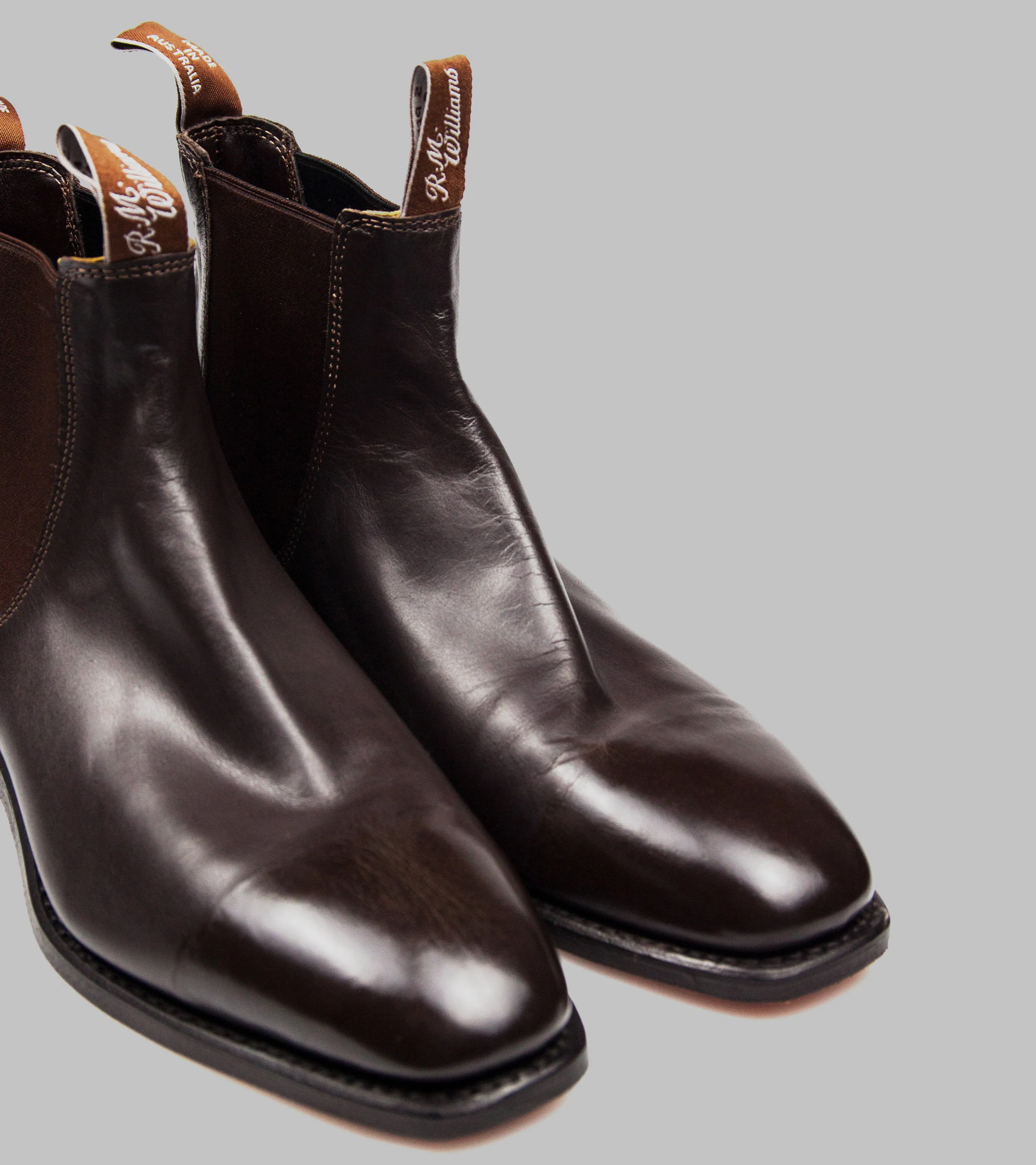 R.M.Williams Craftsman Chelsea Boots Chestnut