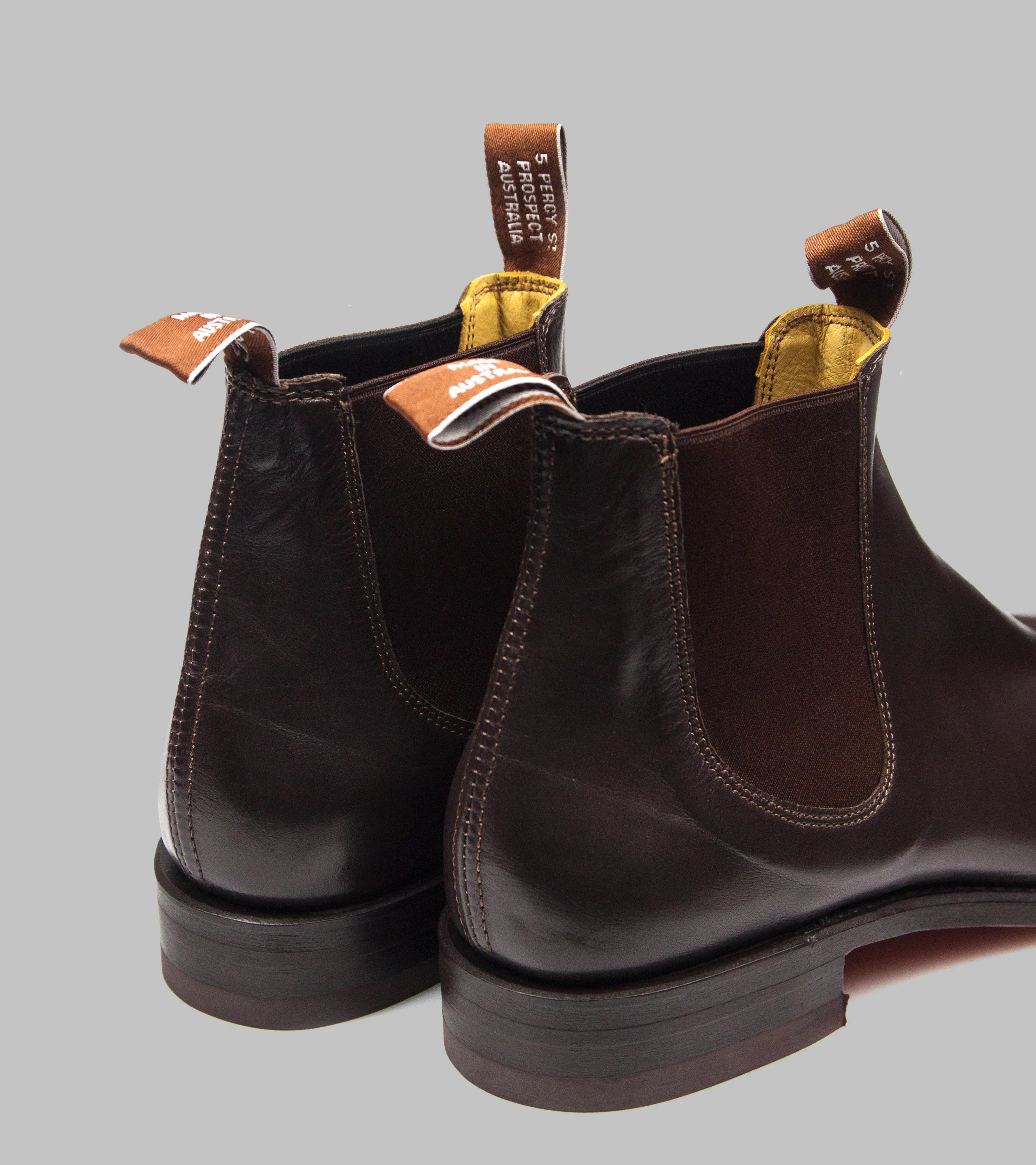 R.M.Williams Craftsman Chelsea Boots Chestnut