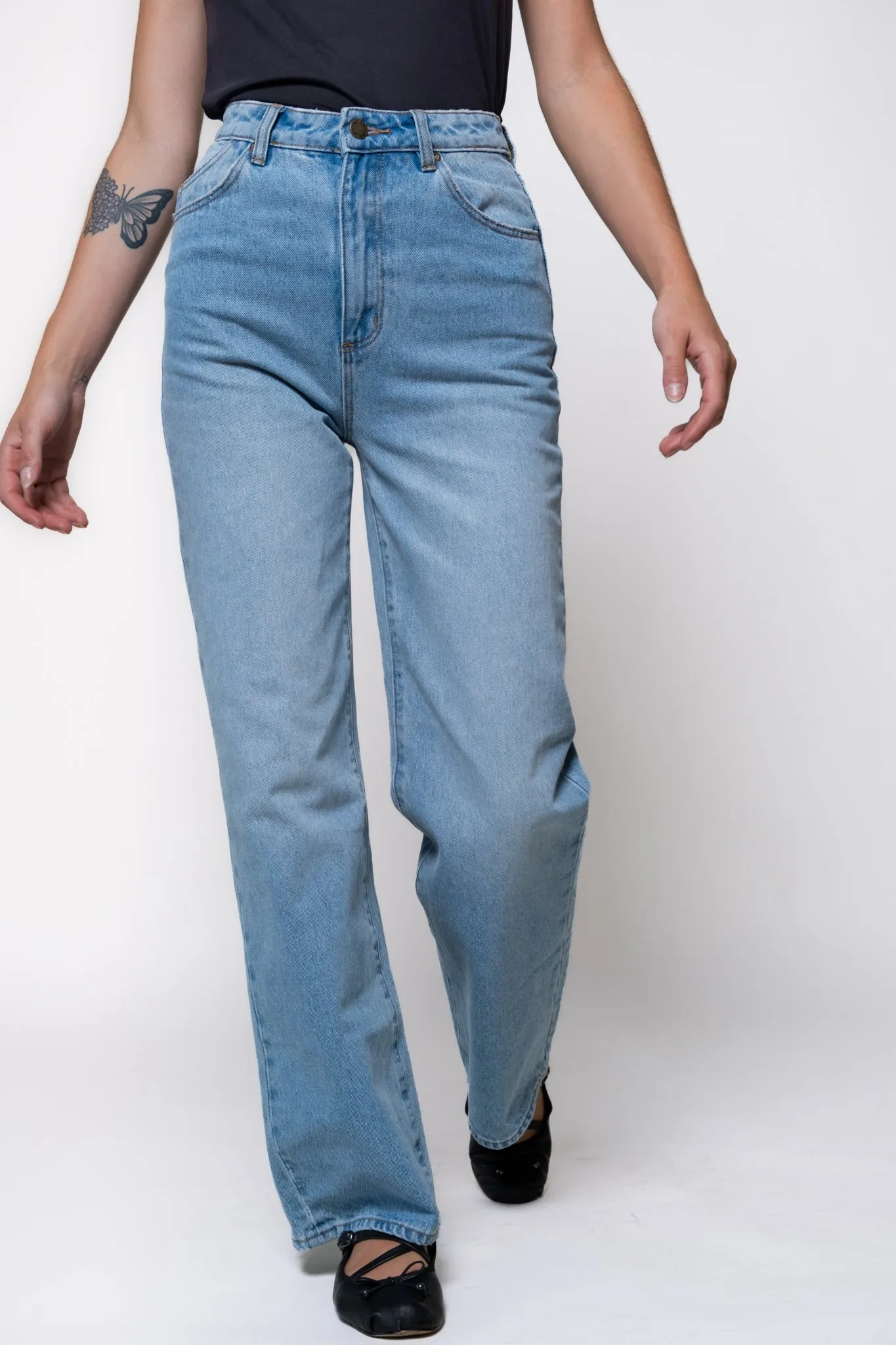 Rolla's Heidi Ankle Jeans - Old Stone