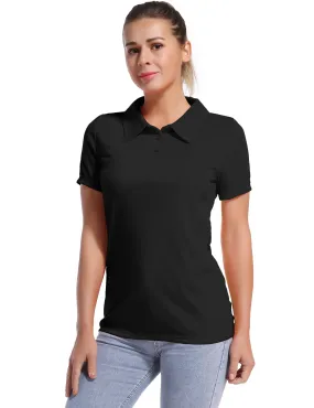 Short Sleeve Slim Fit Polo Shirt black