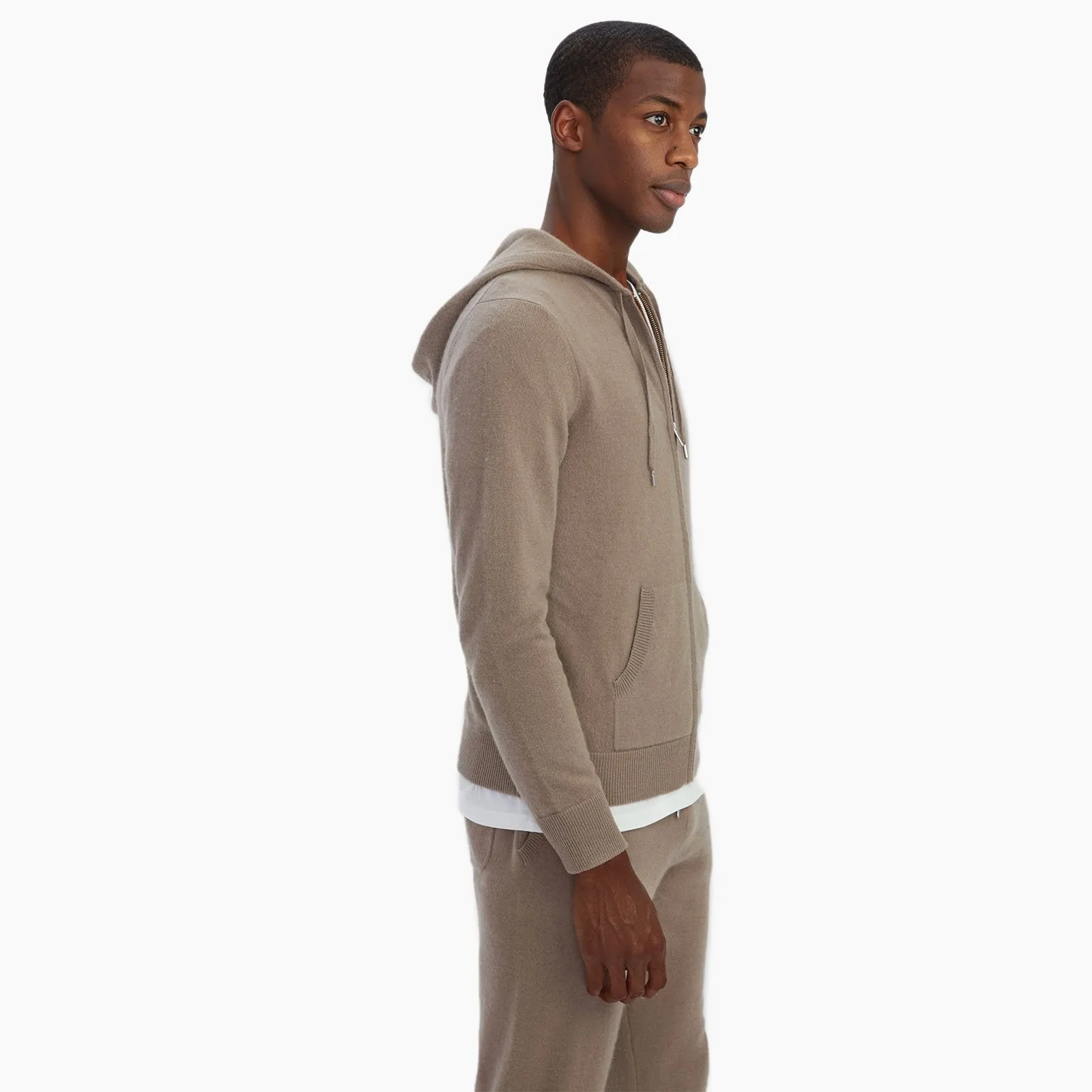 Signature Cashmere Zip Hoodie