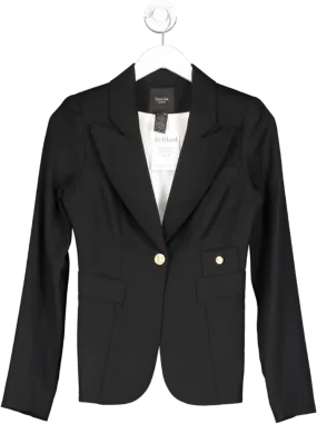 Smythe Black Classic Duchess Blazer UK 8