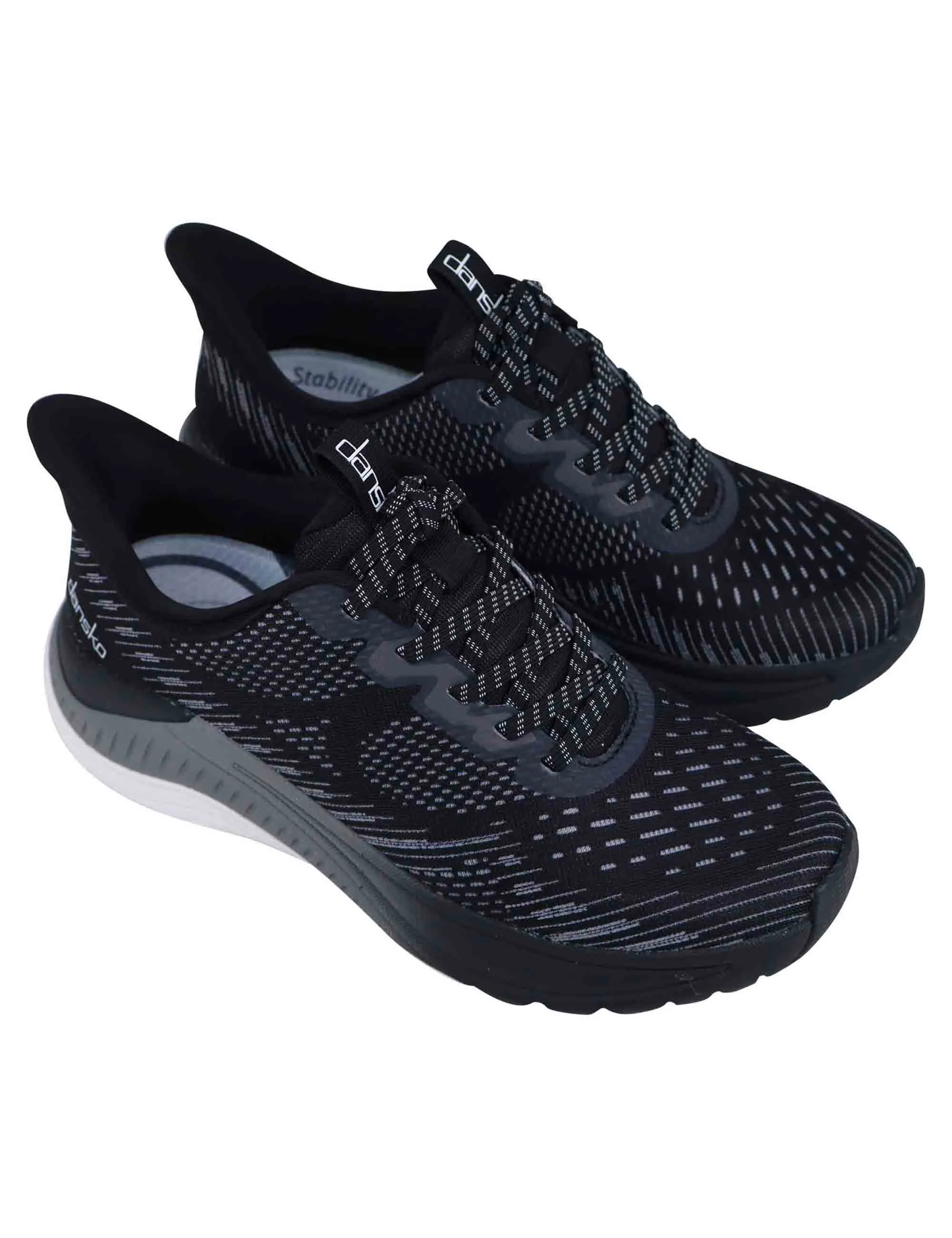 Sneakers donna Mesh in tela nera