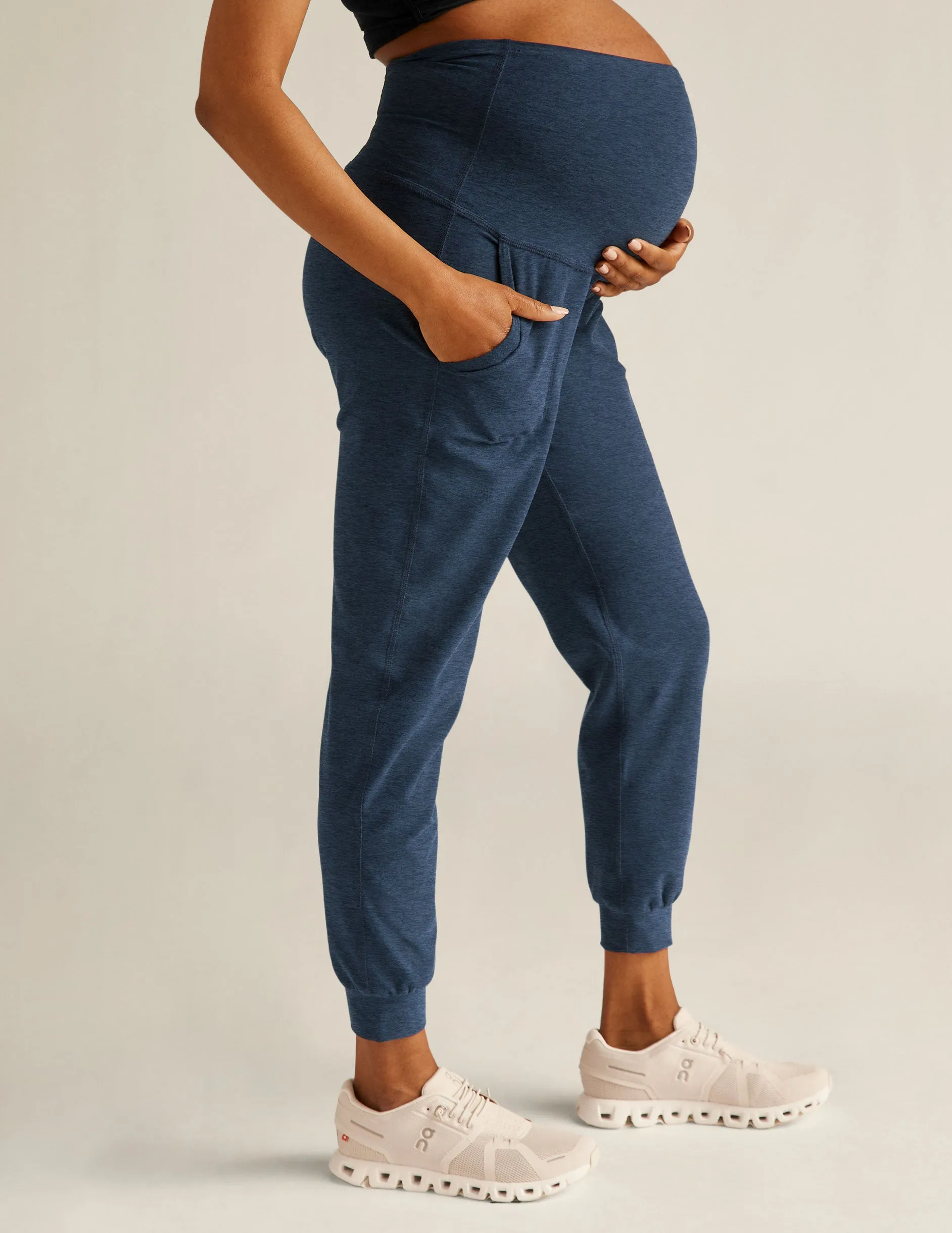 Spacedye Beyond the Bump Maternity Midi Jogger