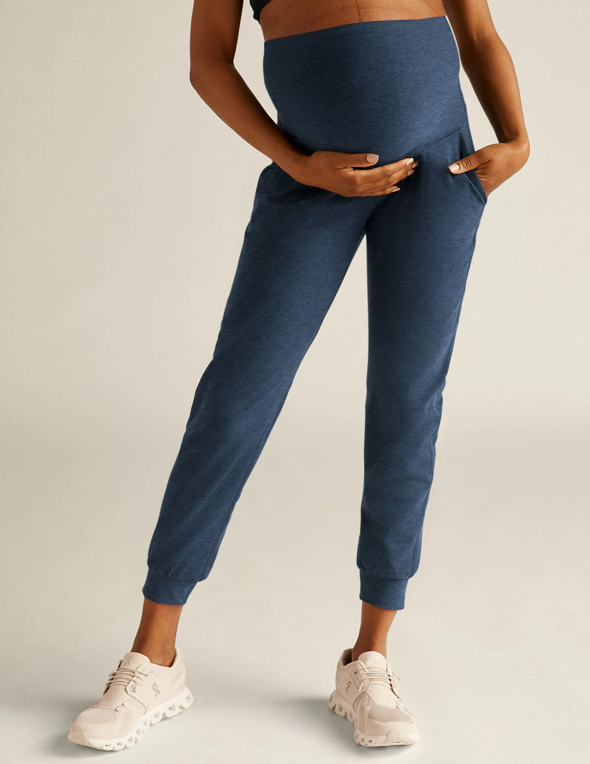 Spacedye Beyond the Bump Maternity Midi Jogger