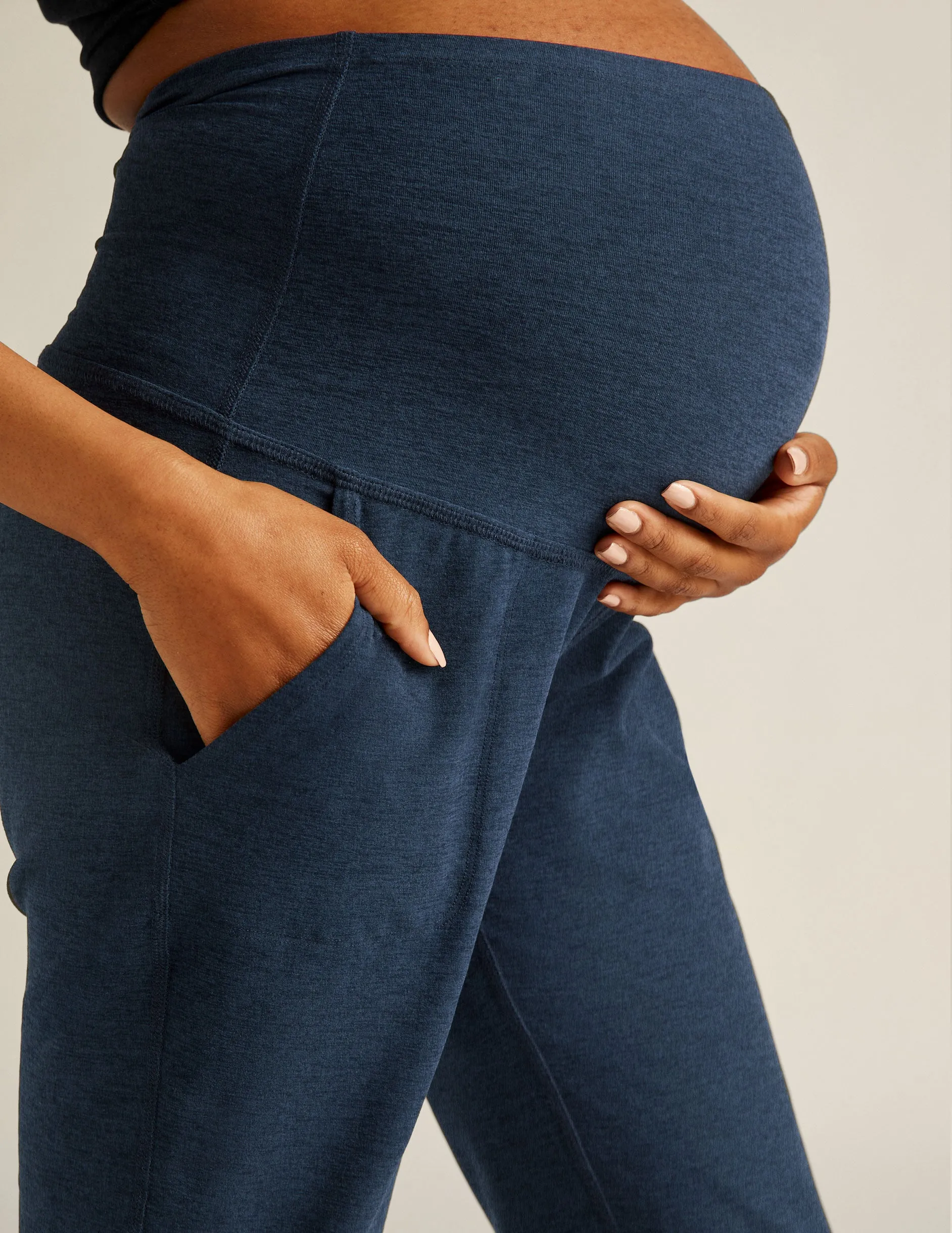 Spacedye Beyond the Bump Maternity Midi Jogger