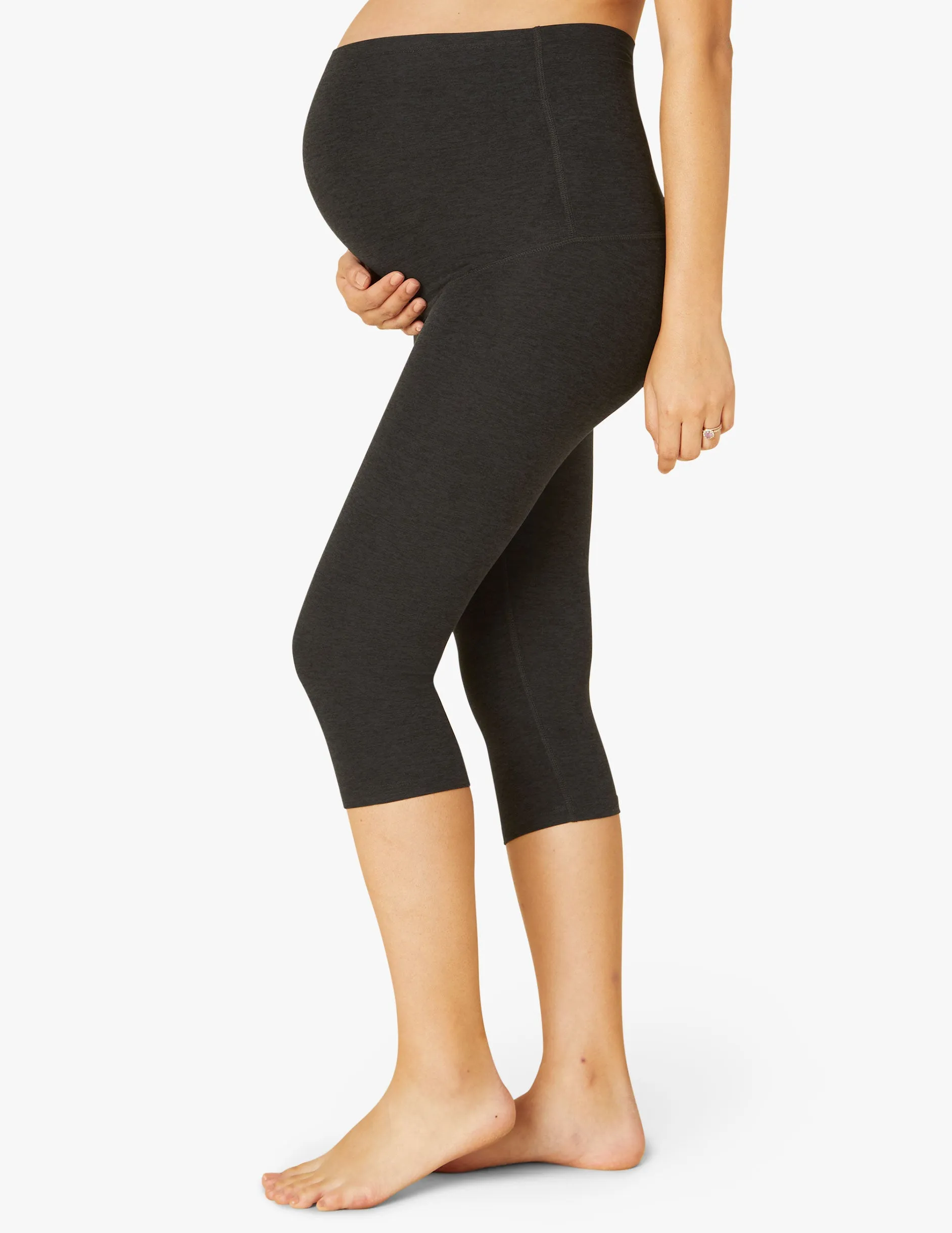 Spacedye Glow and Grow Maternity Pedal Pusher Legging