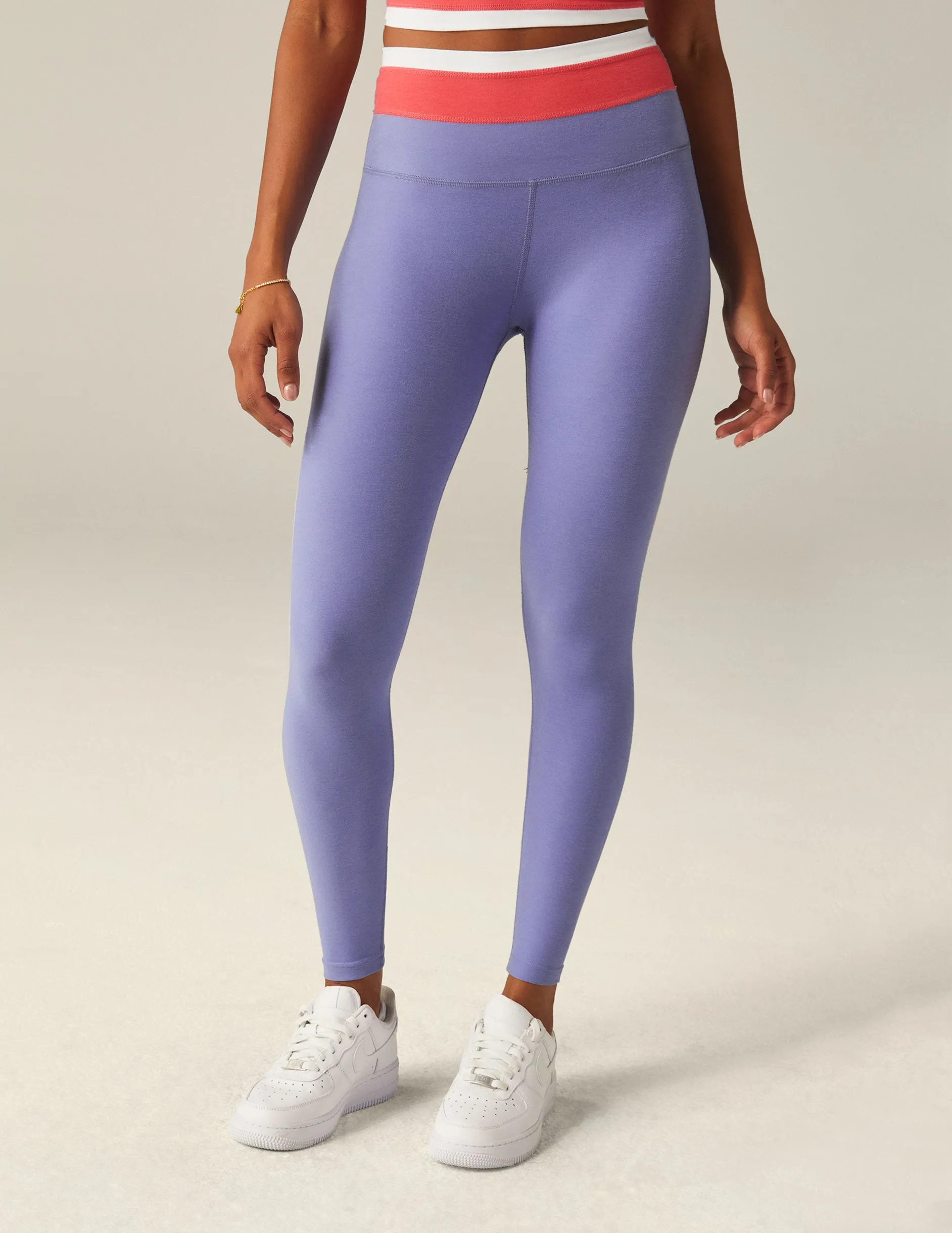 Spacedye Horizon Colorblock Midi Legging