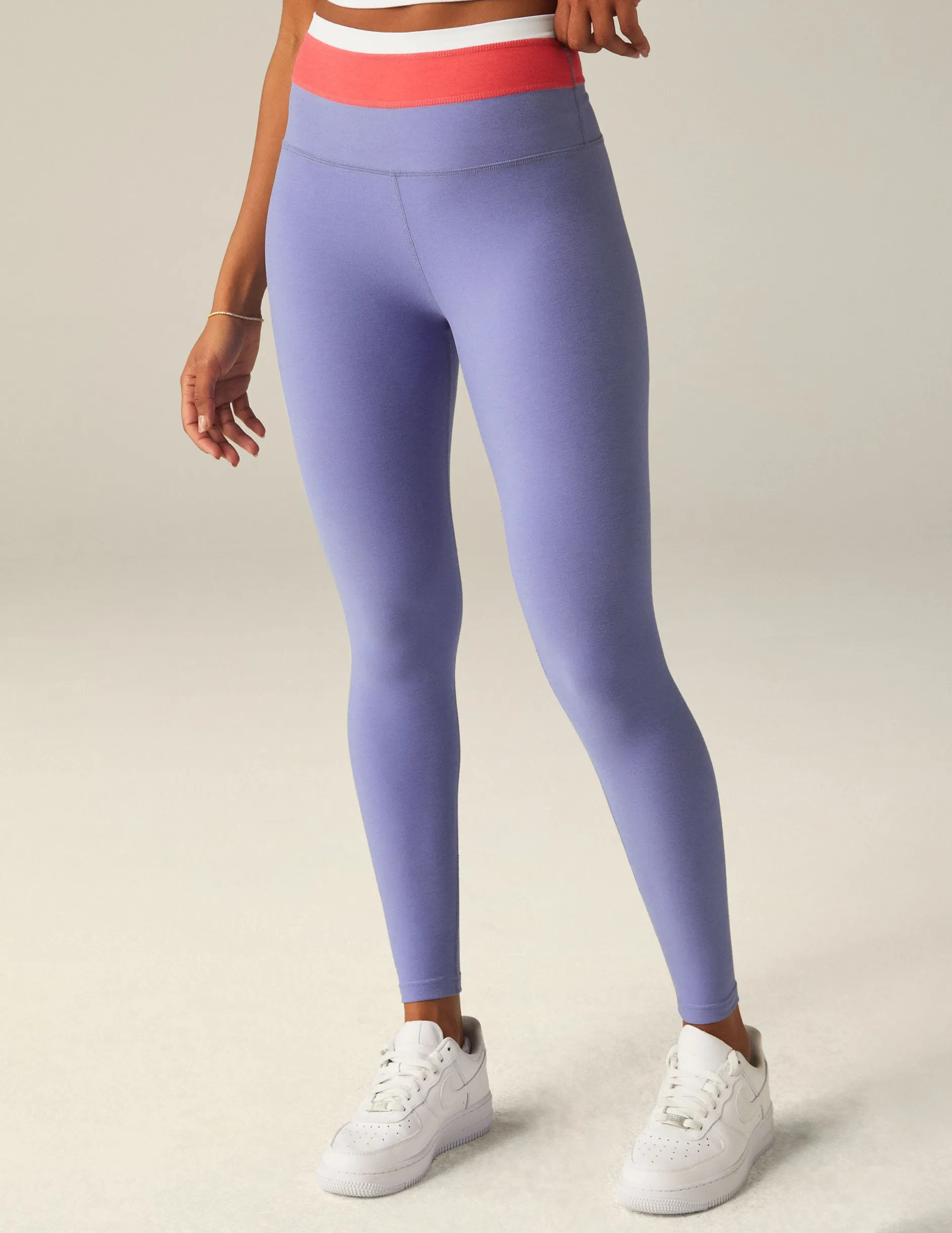 Spacedye Horizon Colorblock Midi Legging