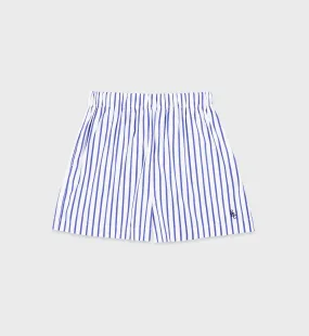 SRC Poplin Short - Navy Striped